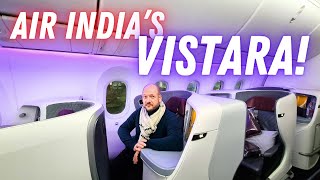 Vistara B787 Business Class Frankfurt to Mumbai  Vistara and Air Indias Future [upl. by Nedrah]