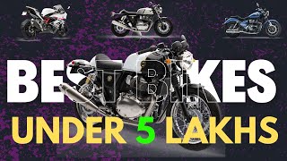 Best Bike Under 5 Lakhs in India  Top 5 bikes On Road uner 5 Lkahs  Feature power top speed [upl. by Ellerahc]