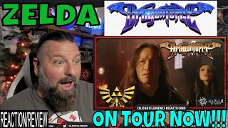 DragonForce  Power of the Triforce  OLDSKULENERD REACTION [upl. by Edecrem]