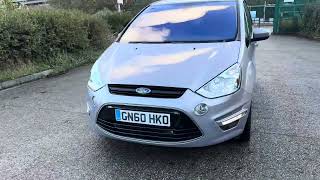 2010 Ford S Max 20 TDCi Titanium Micastone Silver  1 OWNER FROM NEW  PAN ROOF  LEATHER  FSH [upl. by Analaf602]