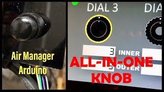 Air Manager Arduino AllInOne Knob [upl. by Yrral]