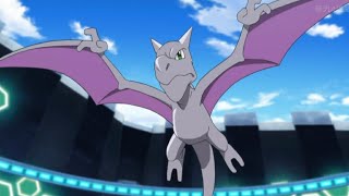 Aerodactyl Pokemon all Attacks pokemon aerodactyl all new attacks [upl. by Adnilg]