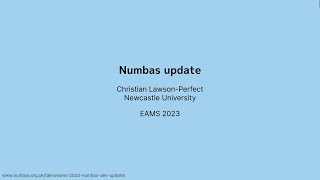 Numbas development update 2023 [upl. by Tillinger595]