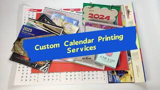 Custom Best Quality Calendar Printing to Promote Your Business [upl. by Kudva148]