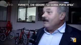 Farinetti che signore “La Gabbia porta sfiga” [upl. by Yrogreg329]