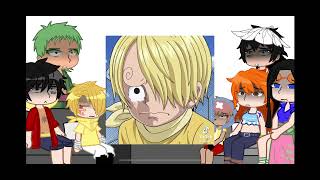 Straw hats react to sanji past [upl. by Jolee]