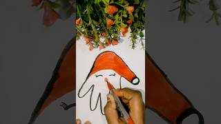 Easy santa Claus drawing for kids shorts feed shorts kids kids youtube comedy art [upl. by Firooc]