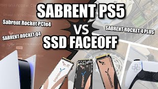 PS5 SSD Faceoff V  Sabrent Rocket Rocket 4 Plus vs PCIe 4 0 vs Q4 SSD [upl. by Eveleen]