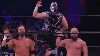 AEW Dark  Dark Order vs Troy Hollywood Fulton amp Ativalu [upl. by Slin]