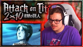 2x10 Attack on Titan FIRST REACTION to quotOpeningquot Episode 35 [upl. by Leibrag]