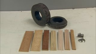 Wood Furniture Moulding  How Its Made [upl. by Sudnac]