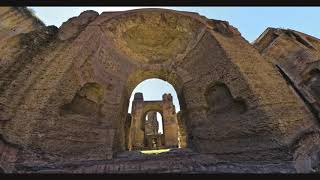 Termas de Caracalla Roma Itália [upl. by Anire]