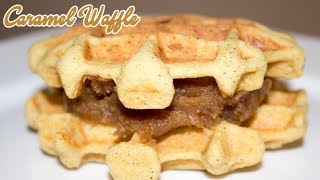 Caramel Waffle Recipe  EnricosKitchen [upl. by Ky217]