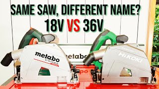 HiKOKI Track Saw VS Metabo Track Saw OR Metabo Plunge Saw VS Metabo HPT Plunge Saw You Decide [upl. by Teryl347]