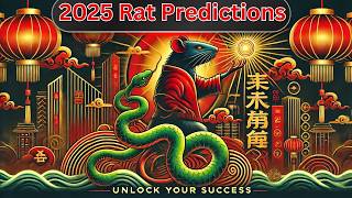 Chinese Zodiac 2025 Rat Year Forecast What’s Coming [upl. by Hailee]