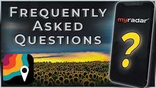 Frequently Asked Questions  MyRadar Tutorial [upl. by Puglia]