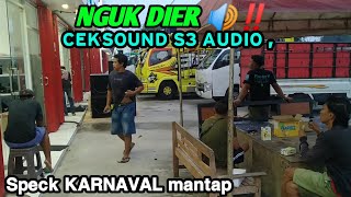 PLANAR STANDART BREWOG 18 INCH AMPUH‼️CEKSOUND S3 AUDIO [upl. by Tonry]