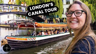 EXPLORING LITTLE VENICE LONDON REGENTS CANAL TOUR [upl. by Heida]