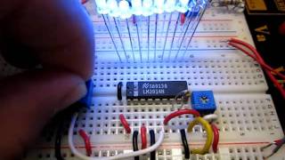 LM3914 Resistor VariableAVI [upl. by Lissie]