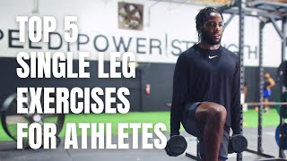 5 Single Leg Exercises All Athletes Should Be Doing [upl. by Hardunn]