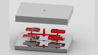 Creo Parametric multiple model in mold [upl. by Neliak]