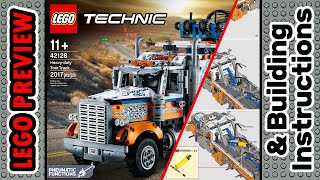 PREVIEW 42128 LEGO TECHNIC Heavyduty Tow Truck​ amp Building Instructions LEGO 2023 [upl. by Spatola]