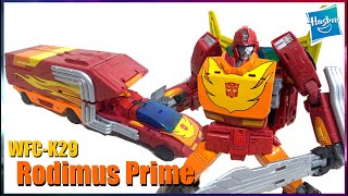 2대 오토봇 리더 트랜스포머 WFC 킹덤 로디머스 프라임  Trasnformers WFC Kingdom Rodimus Prime [upl. by Salita]