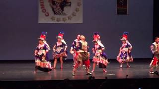 Tinkus San Simon Rompe Monteras 2014 probolivia [upl. by Sivam515]