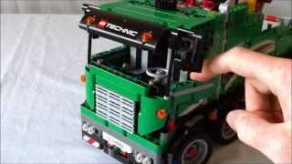 LEGO Technic 42008 Service Truck  Review [upl. by Nathanael776]