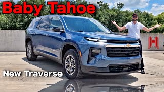 2024 Chevrolet Traverse LS  The New Affordable Tahoe [upl. by Skees]