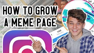 How to Grow an Instagram Meme Page  Instagram Algorithm [upl. by Timms]