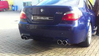 Evolve ETronic Exhaust BMW E60 M5 Valvetronic Muffler [upl. by Conny]