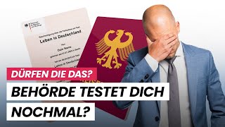 Unglaublich Einbürgerungsbehörde prüft nochmal ob du integriert bist [upl. by Asiela]