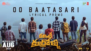 Oo Baatasari Song Promo  Committee Kurrollu  Niharika Konidela  Yadhu Vamsi  Anudeep Dev [upl. by Ellehcyt358]