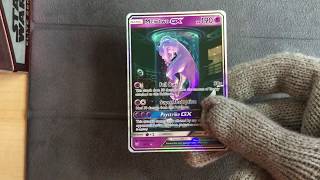 Mewtwo GX Secret Rare 7873  Pokemon Shining Legends [upl. by Neuburger]