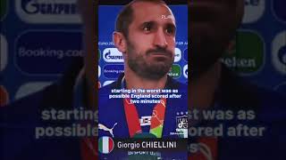 Giorgio Chiellini speaks fluent English Praises Donnarumma compares him to Buffon😻👌💪 [upl. by Glimp]