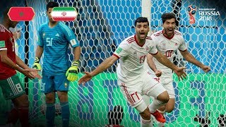 IR Iran Goal v Morocco  MATCH 4 [upl. by Draillih165]