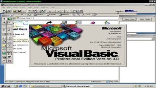 Microsoft Visual Basic 40 Professional [upl. by Toile]