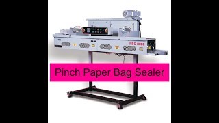 Pinch Paper Bag Closer  Pinch Bag Sealer  Fischbein PBC 6000 [upl. by Giliana262]