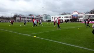 FC Bayern Training Landerspielpause Umschaltspiel [upl. by Ewall]