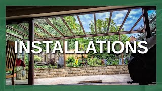 Samson Awnings Glass Veranda Installations [upl. by Rednael780]