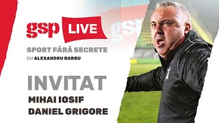 Mihai Iosif la GSP Live „Aveam tensiunea 25 la Rapid”  Gigi Becali declarații de la palat [upl. by Oderfliw]