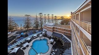 Crowne Plaza Terrigal Ocean View Suite room tour [upl. by Aileek885]