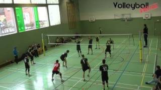 Volleyball Herren Landesliga 20152016 TVA Fischenich IV vs FC Spich [upl. by Cock]