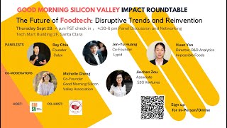 Foodtech Roundtable Discussion quotThe Future of Foodtech Disruptive Trends and Reinventionquot [upl. by Bocaj283]