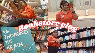 Bookstore vlog A day out  Hyderabad Crossword bookstore 📖📚 [upl. by Eirojam866]