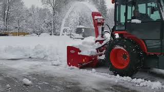 Pronovost 800 Snow Blower Kubota M62 [upl. by Ahsael465]