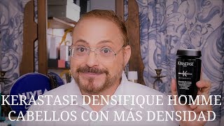 KERASTASE DENSIFIQUE HOMME CHAMPÚ Y BÁLSAMO [upl. by Nesilla]