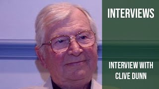 Unedited Interview with Clive Dunn [upl. by Raynata586]