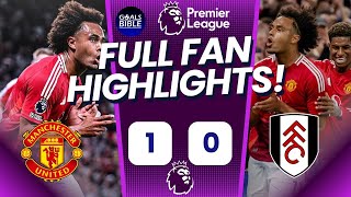 ​ZIRKZEE MASTERCLASS🚨MANCHESTER UNITED 10 FULHAM Highlights amp Match Reaction [upl. by Lammond]